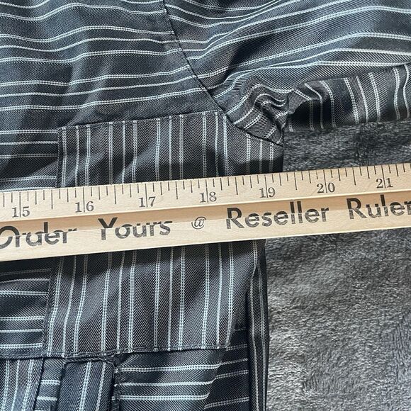 RIPZONE Snow Jacket Youth Small Grey Striped Core 5000MM FLEECE Lined Hooded Ski - Picture 9 of 16